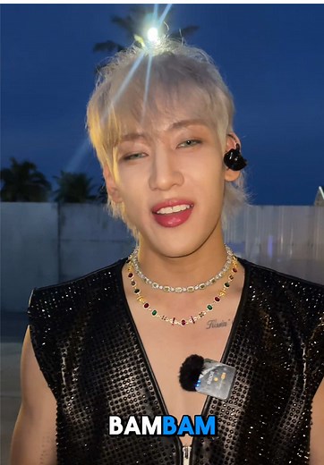 Interview with BamBam 🎤 #bambam #rollingloudthailand