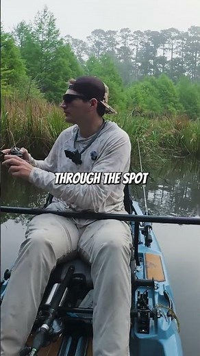 How to spook a fishing spot in three easy steps #fishing #bassfishing #shorts #howto