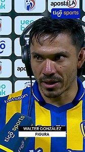 31K views · 407 reactions | Tras anotar en la victoria, Walter González fue la figura del partido ante Libertad y mencionó lo siguiente: ️"Tenemos ganas de ganar todos los partidos, trabajamos día a día y estamos dando todo de nosotros para volver a un torneo internacional". #ClausuraAPF2025 | Tigo Sports PY | Facebook