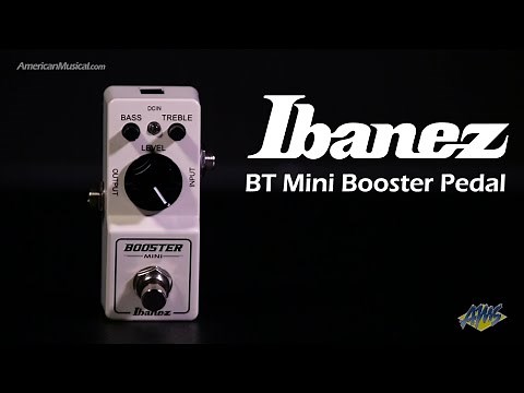Ibanez BT Mini Booster Pedal - AmericanMusical.com
