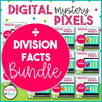Division Pixel Art | Google Sheets Mystery Pictures ÷2–÷12 Facts Practice