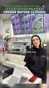 Ranking The Funniest Orders Before Closing ☠️😂 #memes #funny #shorts #viral