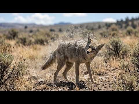 Coyotes Charging Hard! Intense Daytime Predator Hunting in 4K | 2026