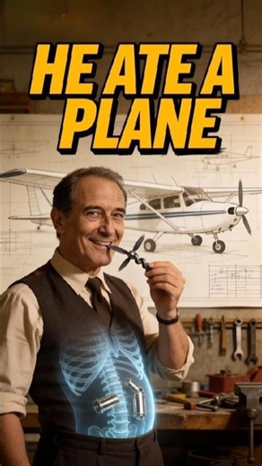 He Ate an Entire Airplane... And Doctors Couldn't Explain It #WeirdHistory #TrueStory #MichelLotito