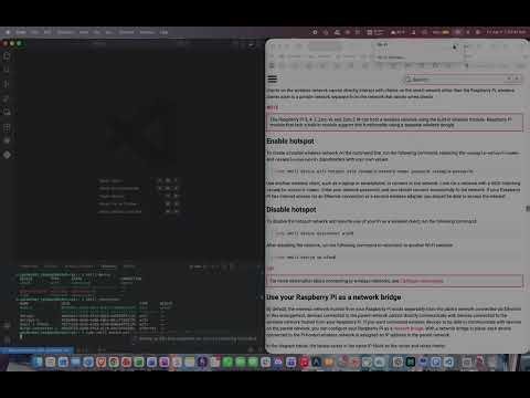 Raspberry Pi Hotspot Configuration