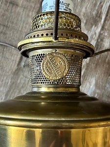 Aladdin No. 12 Table Mantle Lamp Electrified Works Chicago,ill. Made in USA Vintage/antique - Etsy