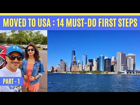 14 Must-Do First Things When You Move to USA from India (Part 1) | Settle in USA Guide 2025