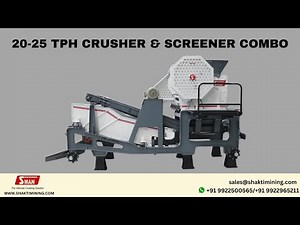 20-25 TPH Compact Crushing Unit | Latest technology to process a wide range of materials |