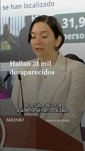 Government reports finding 31,000 missing persons under current administration