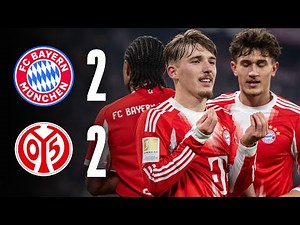 Karl scores again & Kane saves late point | FC Bayern 2-2 Mainz 05 | Highlights Bundesliga