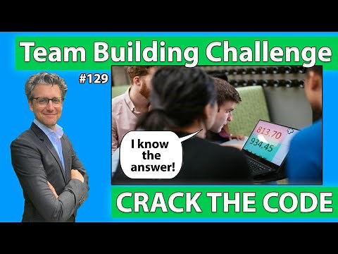 Team building Challenge - Crack the Code *128