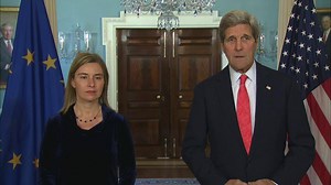 39K views · 1.1K reactions | Secretary John Kerry met with EU High Representative Frederica Mogherini at the State Department this morning. Watch the remarks they made to the press before their meeting. | U.S. Department of State | Facebook