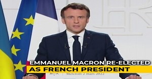 France's Emmanuel Macron Wins Second Term, Defeats Far-Right Leader |