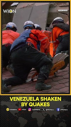 Venezuela Earthquake: Powerful Quakes Rock Venezuela, Buildings Collapse In Caracas | WION