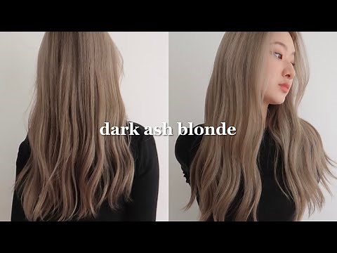 DARK ASH BLONDE AT HOME 💈👩🏽