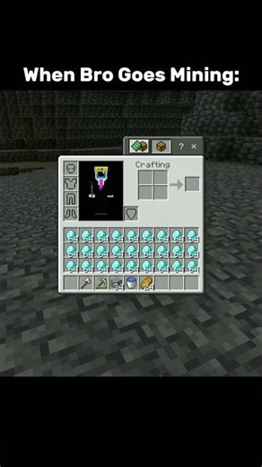 When I Go Mining vs When Bro Goes Mining 😱