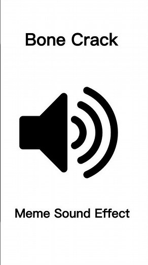 Bone Crack - Meme Sound Effect (No Copyright) #foryou #fyp #trending #memes #fypシ゚viral #shortvideo