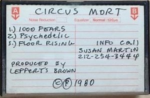 Circus Mort - Demo 1980