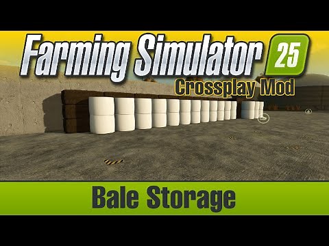 Bale Storage - FS25 Mod