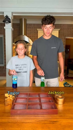 Ready for a fun game night! 🎯 Who's going to win, Taylor or Jackson? 🏆🎲 #GameOn #FamilyFun | Bambie Narcho