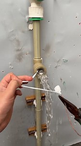 401K views · 891 reactions | How to Fix PVC Pipe Leakage with Simple Trick | DIY Plumbing Hack #ideas #shorts #pipe | Hardware tools | Facebook