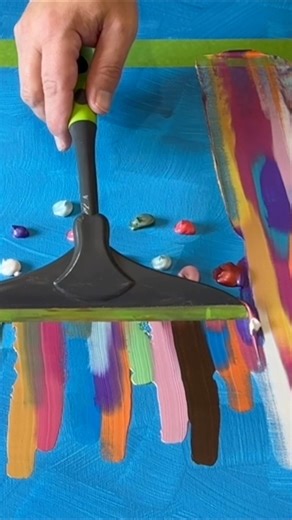 A simple way to create an abstract representation of community where we can all paint together #art #community #artist | Mark J Ratcliffe Art