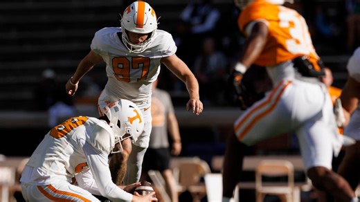 Spring Winding Down With Vols' Final Full Practice - University of Tennessee Athletics