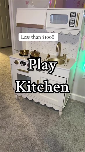 Adorable Play Kitchen for Creative Play