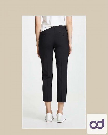 Theory Women's Treeca Trousers Black 4