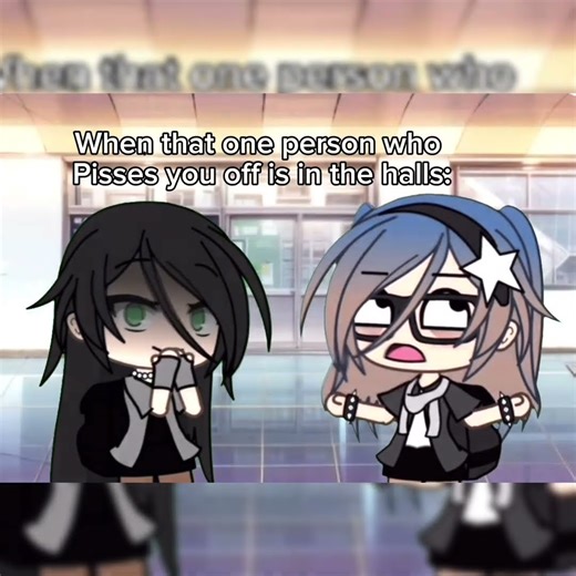 Why you have a jojo backpack? // #gacha #gachalife #relatible #funny #trend #edit