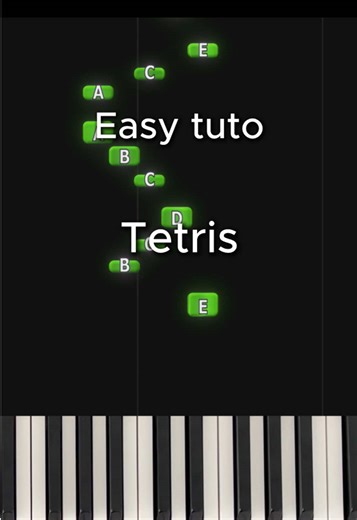 Learn to Play Tetris Main Theme on Piano
