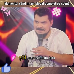 Momentul când m-am blocat complet pe scenă #iumor #iumorromania #glume #umor #amuzant | Fani IIumor
