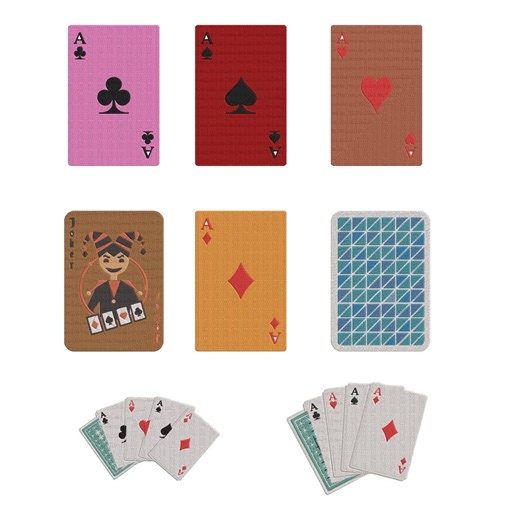 Playing Cards Heart Embroidery Design, Ace of Spades Heart Poker Casino Machine Embroidery File, 8 Design, 7 Size, Instant Download - Etsy