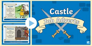 Castle Job Adverts Activity