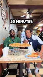 Reece Takes on the 30 Minute 8 Pound Pizza Challenge!