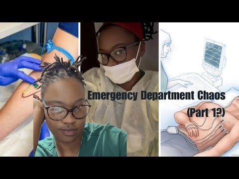 Behind the Scenes of the ED (Part 1🤷🏾‍♀️)