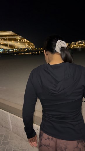 44K views · 556 reactions | Night walk at burj al Arab beach | Anu Saini | Facebook