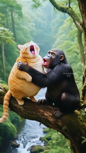 Funny Cat Video Cartoon Animation #funny #cartoon #catvideos #animals