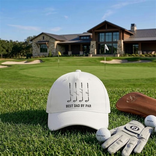Personalized Best Dad by Par Cap, Custom Name Best Grandpa by Par Hat, Fathers Day Golf Gift, Golf Lover Gift for Him, Dad Birthday Gift - Etsy