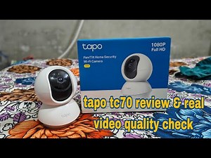 Tapo TC 70 full review video real time video quality check| how to connect Tapo tc70 camera