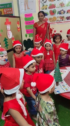 Christmas celebration in school