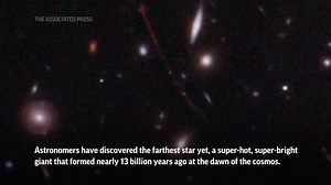 21K views · 98 reactions | Astronomers have discovered the farthest star yet, a super hot and bright giant that formed nearly 13 billion years ago at the dawn of the cosmos. The previous record-holder, Icarus, formed 9.4 billion years ago. | AP | Facebook