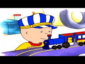 Caillou et le petit train | Caillou en Français
