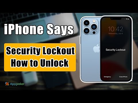 iPhone Security Lockout? 4 Ways to Unlock It! (If Forgot Passcode)