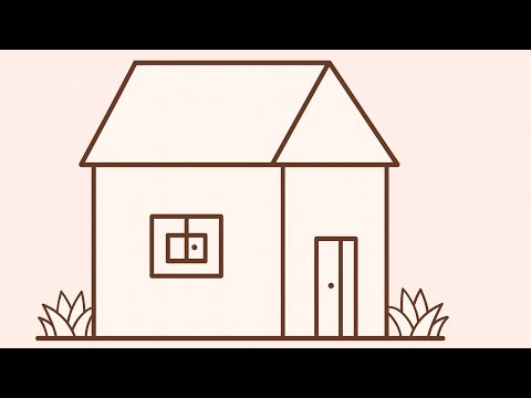 Draw a Simple House in Just a Few Easy Steps