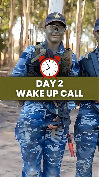 Air Force Recruit Training – Day 2 Wake Up Call