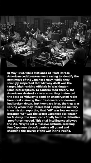 The Decisive Ruse: How Codebreakers Won the Battle of Midway #history #worldwarii