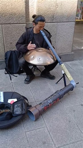 😱didgeridoo pvc @music#hand pan😱