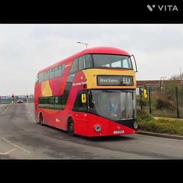 Every bus route that meets up with EL1#ilford #barking #london #eastlondon #east