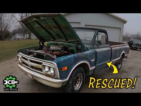 Reviving a 1968 GMC C2500! Storage Unit Rescue, Big Block V6 & Original Paint Reveal